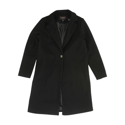 Black Solid Coat