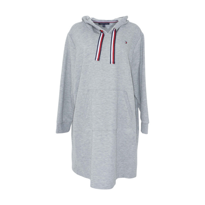 Gray Plus Midi Dress