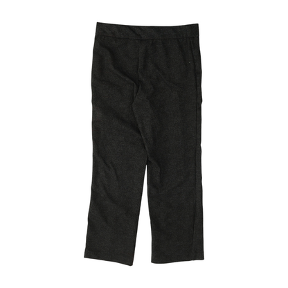 Charcoal Plaid Regular Pants