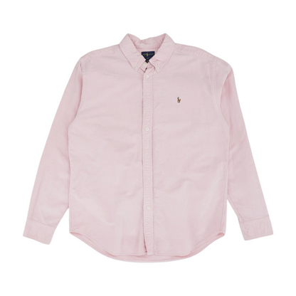 Pink Long Sleeve Button Down