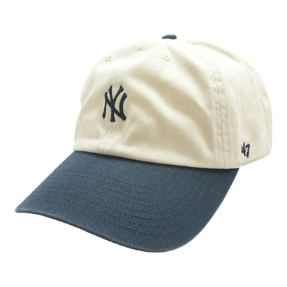 Beige New York Yankees Ballcap Hat