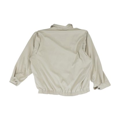 Beige Solid Jacket