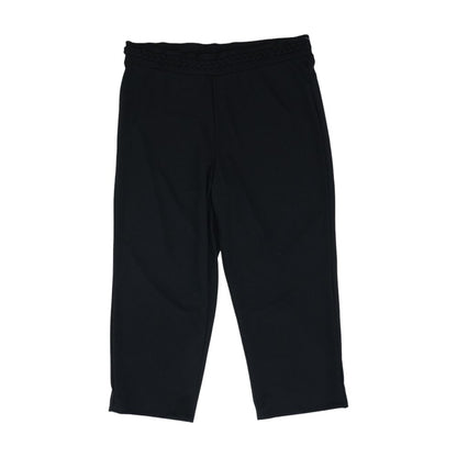 Black Solid Pants