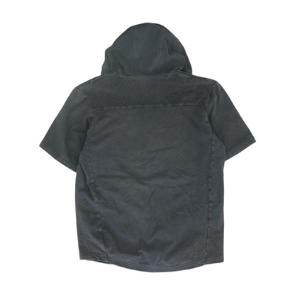 Black Solid Hoodie Pullover