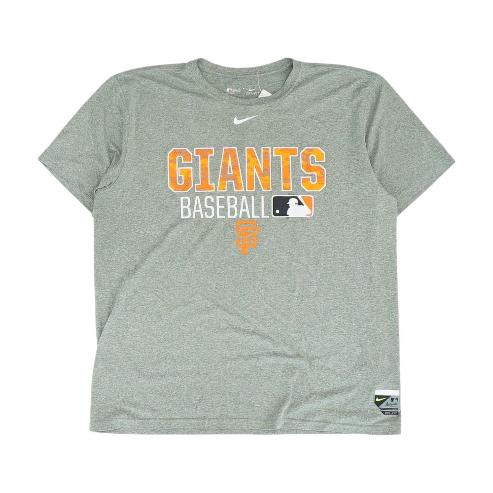 Gray San Francisco Giants Solid Active T-Shirt