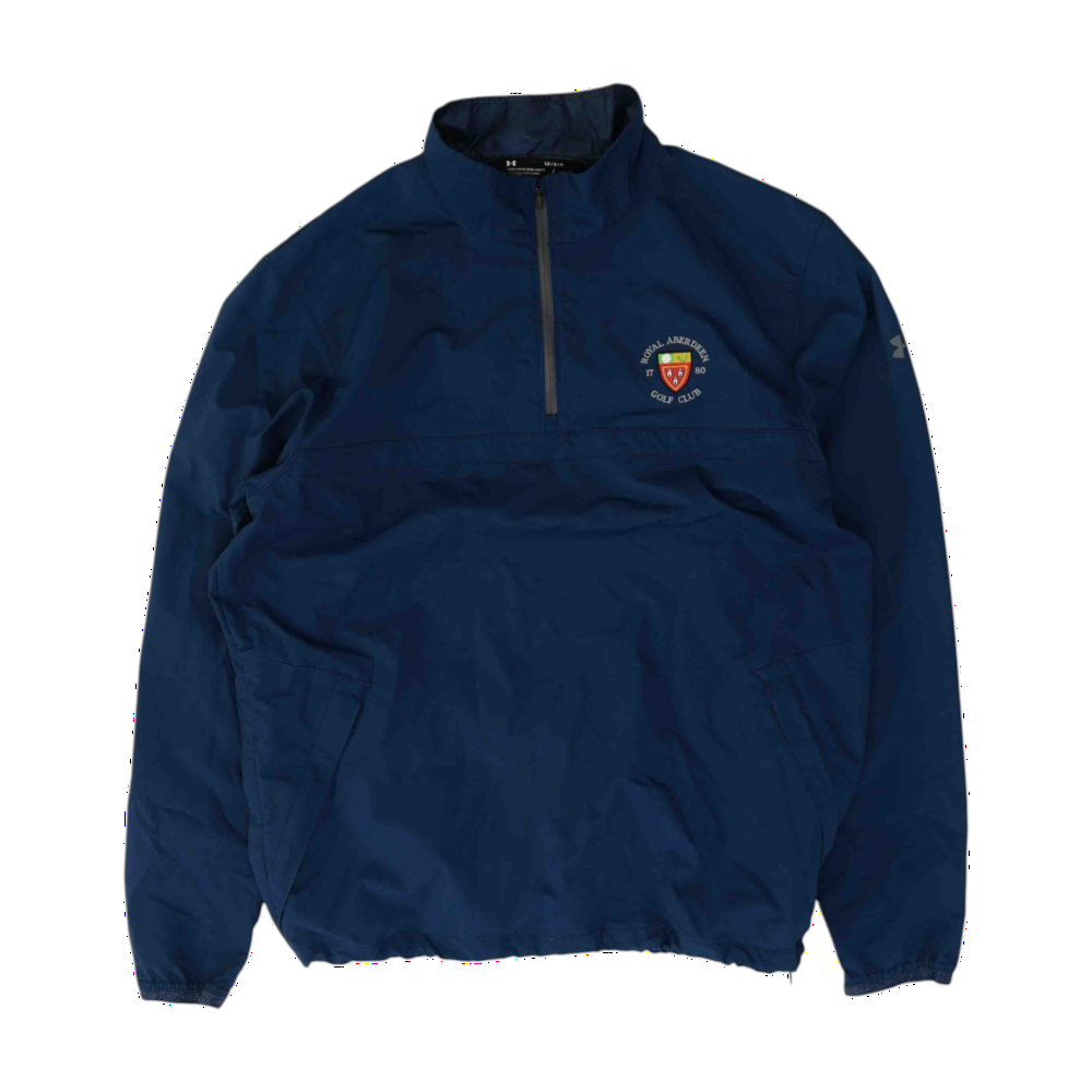 Navy Solid 1/4 Zip Pullover