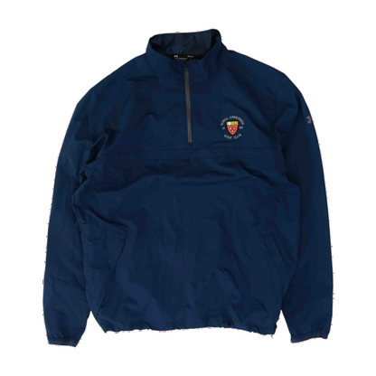Navy Solid 1/4 Zip Pullover
