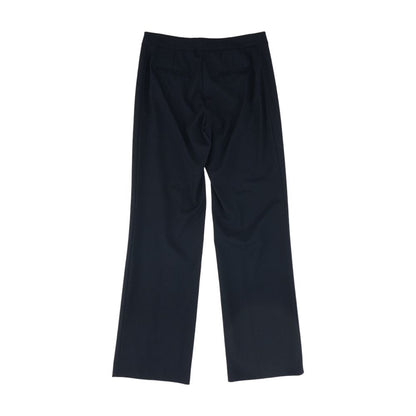 Navy Solid Dress Pants