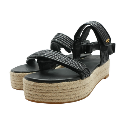 Black Flat Sandals