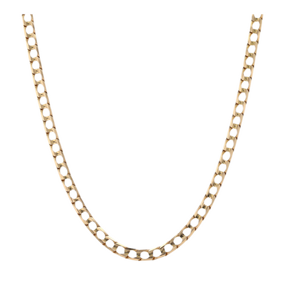 14K Yellow Gold Chain Necklace
