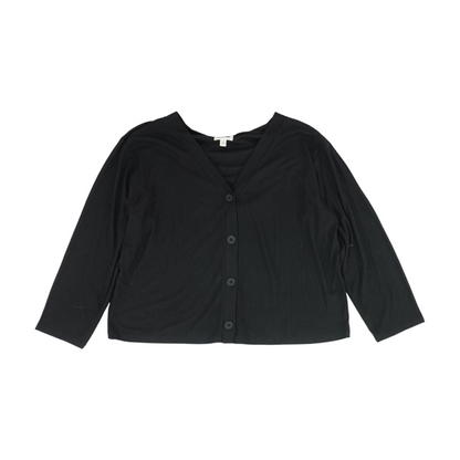 Black Cardigan Sweater