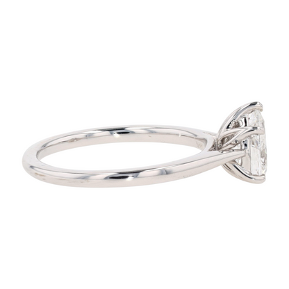 1 1/2 ct 14K White Gold Lab Grown Diamond Engagement Ring