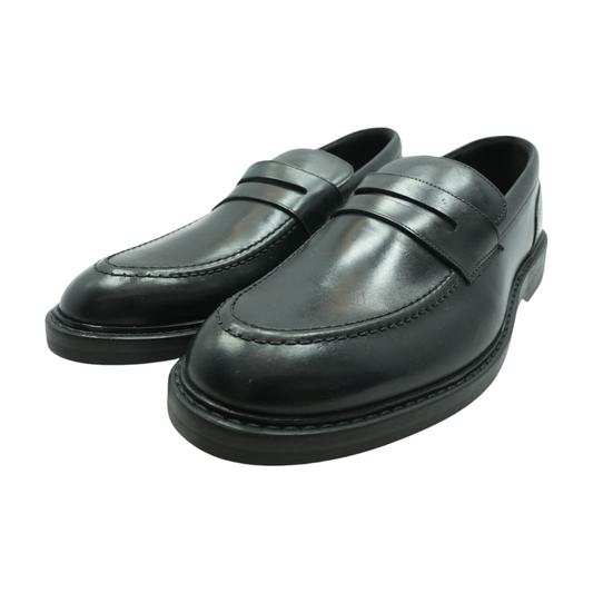 Black Slip-On Dress Shoes