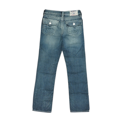 Blue Straight Jeans