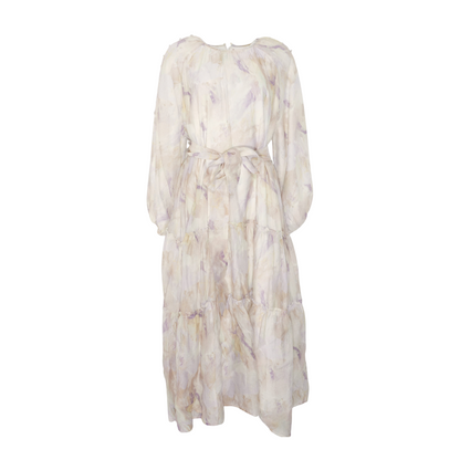 Multi Abstract Maxi Dress