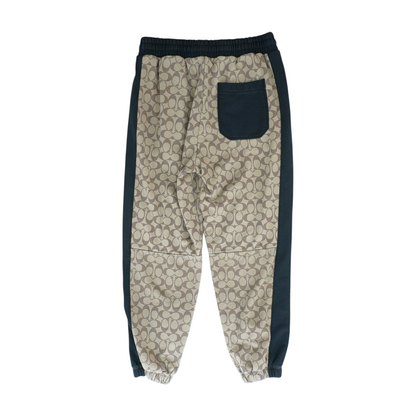 Brown Print Regular Pants