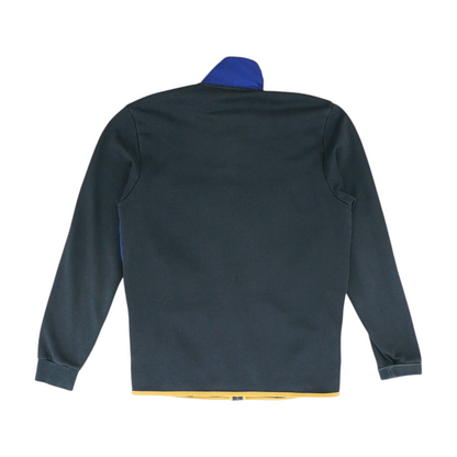 Black Color Block Jacket