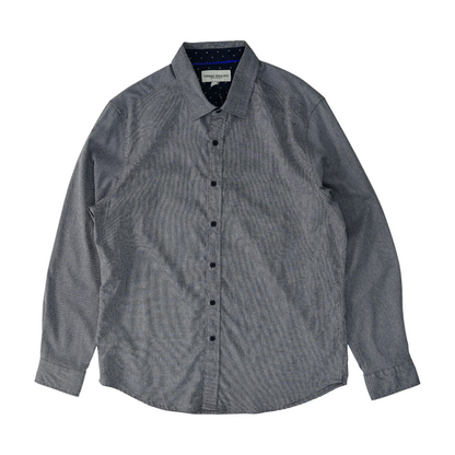 Blue Check Long Sleeve Button Down