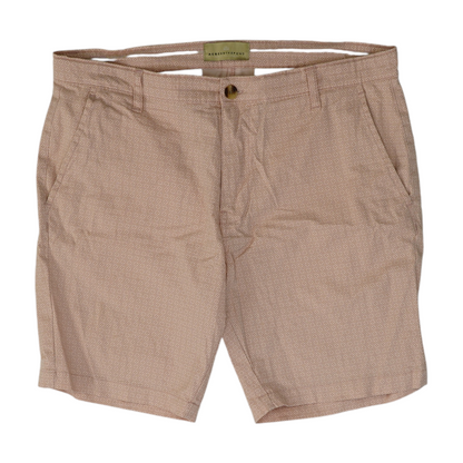 Pink Print Chino Shorts