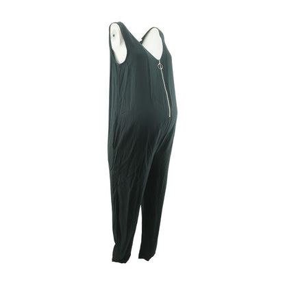 Black Maternity Jumpsuit