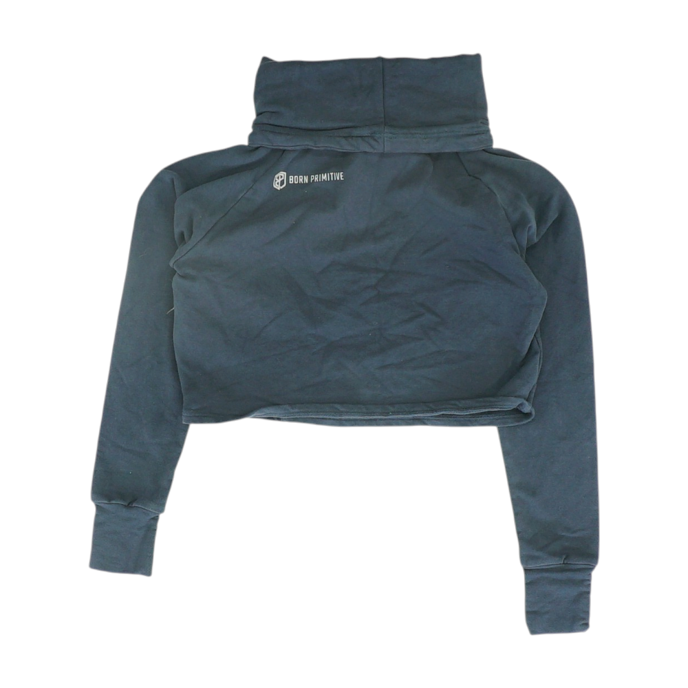 Navy Solid Hoodie Pullover