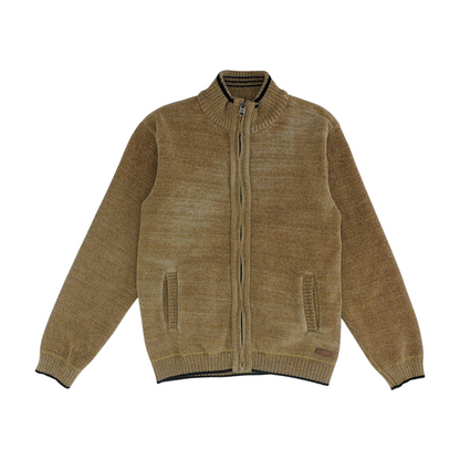 Khaki Solid Jacket
