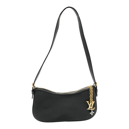 Black Pochette LV Bloom Bag