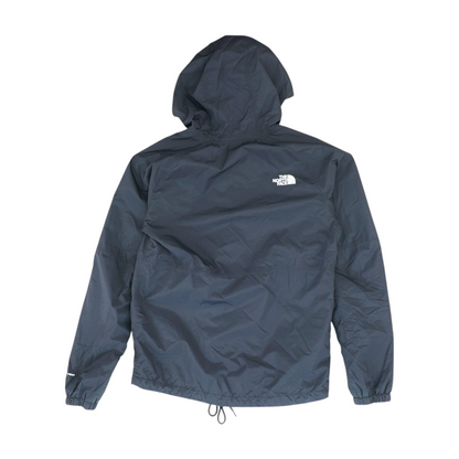Black Solid Rain Jacket