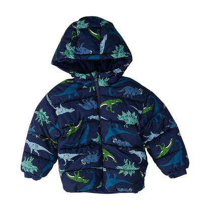 Navy Graphic Jacket
