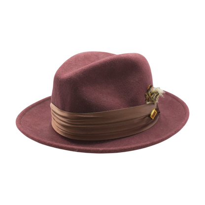 Burgundy Misc Hat