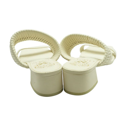 Ivory Block Heels