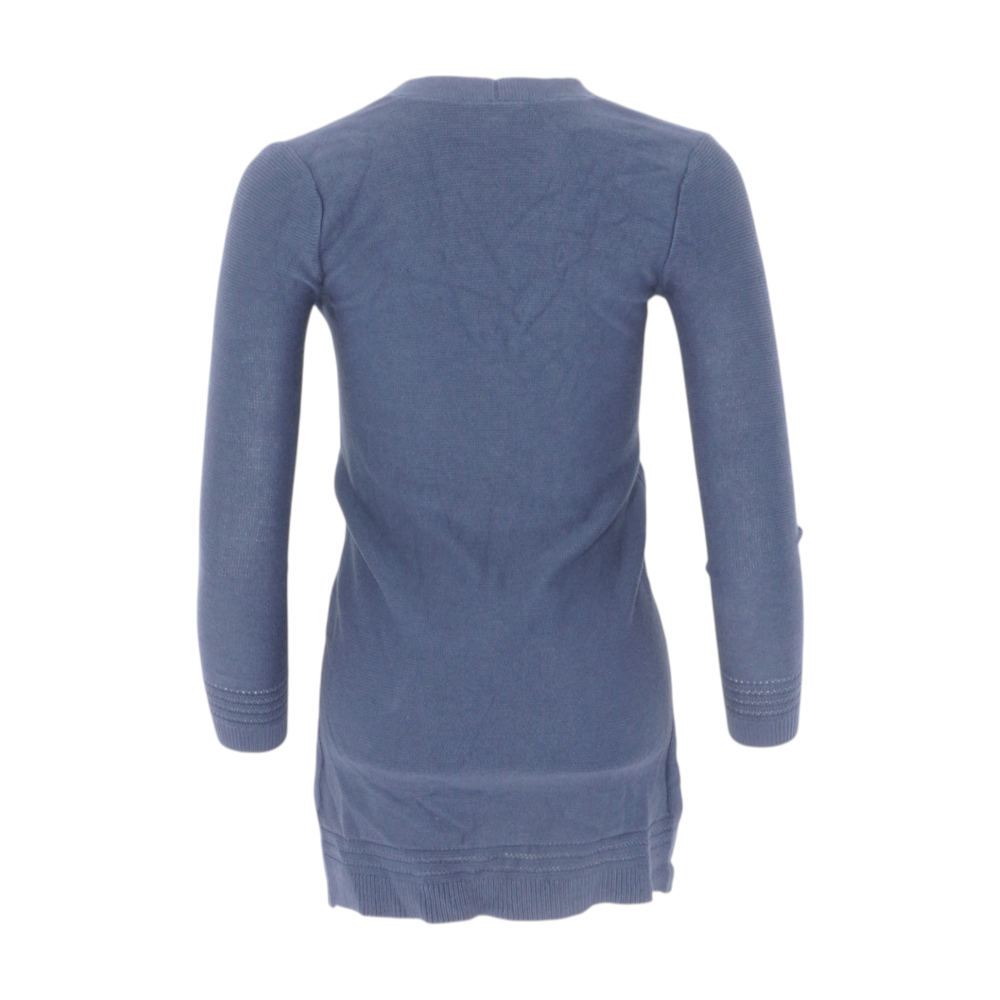 Blue Petite Cardigan Sweater