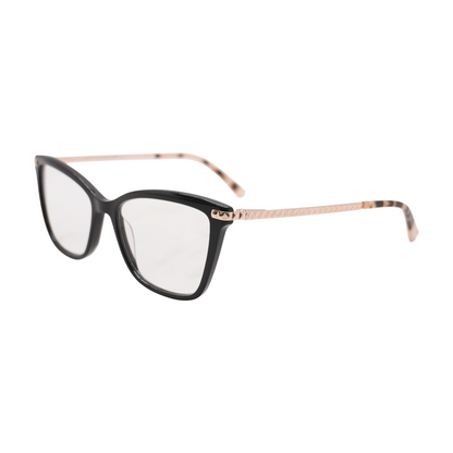 Black 131Z Cat Eye Prescription Eyewear