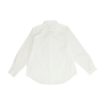 White Petite Button Down
