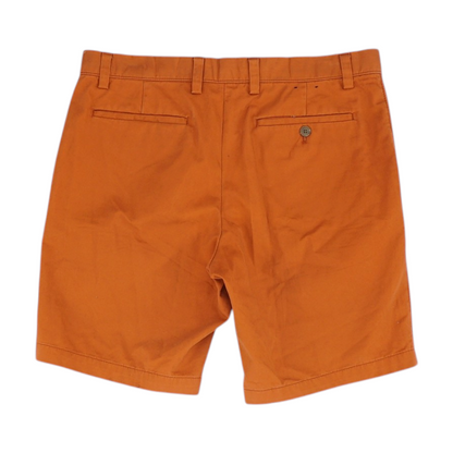 Orange Chino Shorts