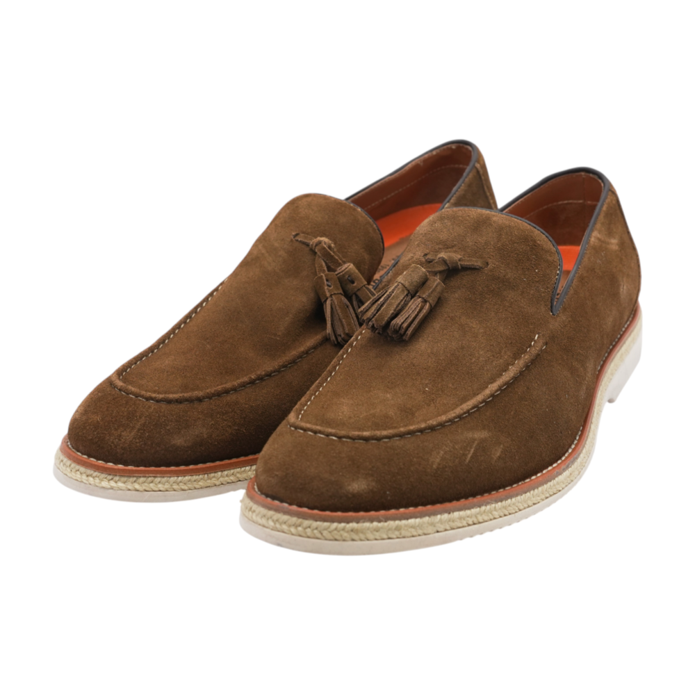 Brown Slip-On Dress Shoes