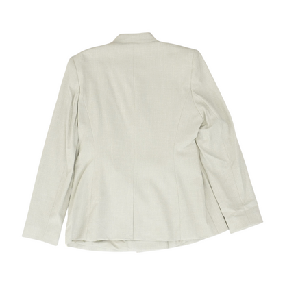 Gray Solid Blazer