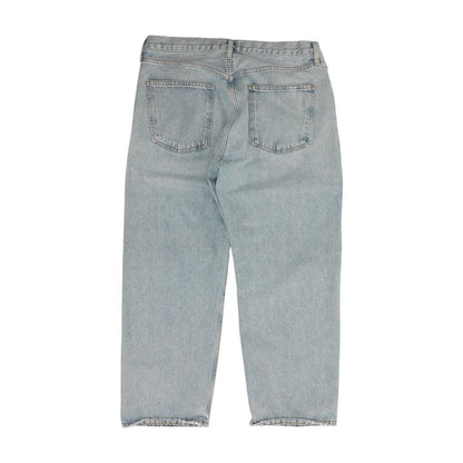 Blue Cropped Jeans