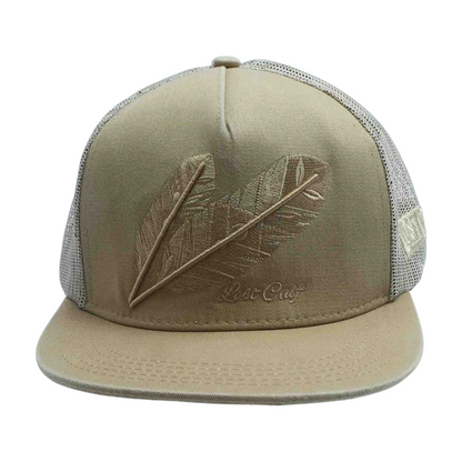 Beige Lost Calf Ballcap
