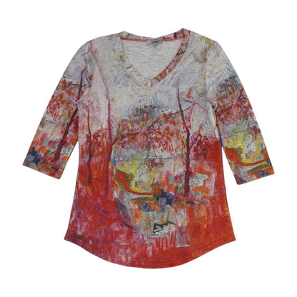 Multi Graphic Blouse