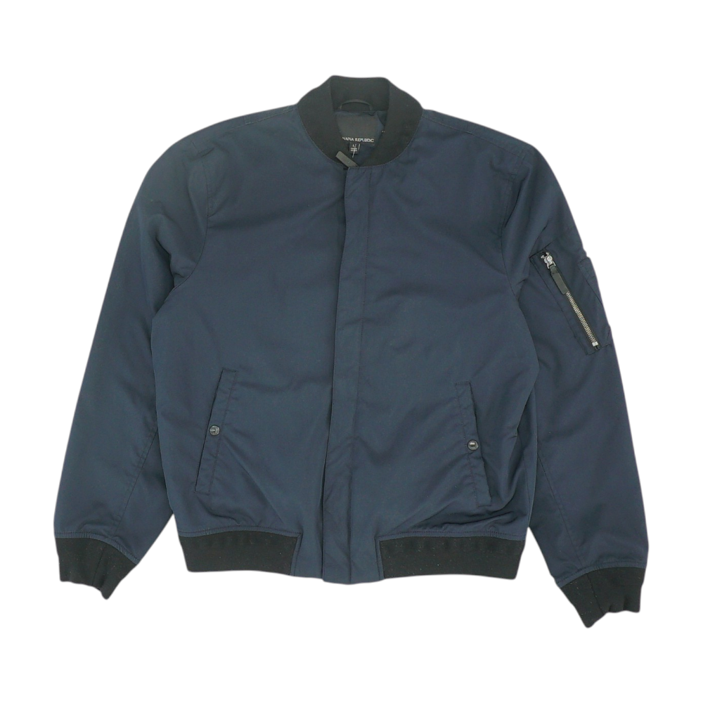 Navy Solid Jacket