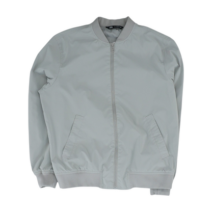 Gray Solid Jacket