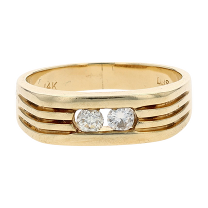 1/4 ctw 14K Yellow Gold Diamond Band Ring