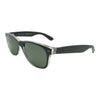 Black New Wayfarer Classic Oval Sunglasses