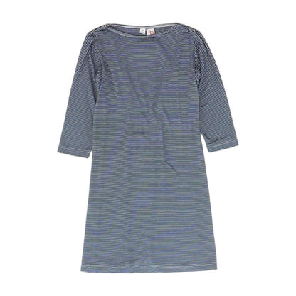 Navy Striped Dress