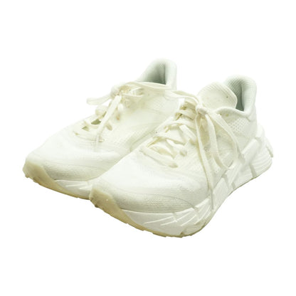 Reecycled White Low Top Athletic Shoes