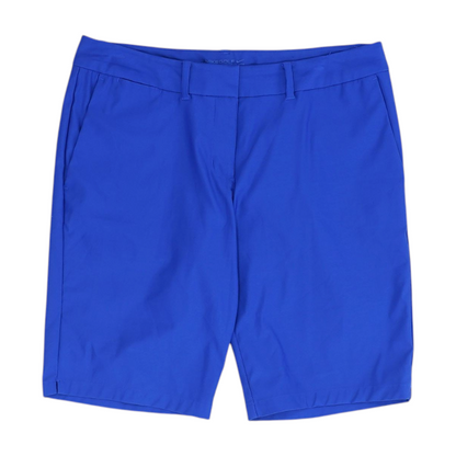 Blue Solid Active Shorts