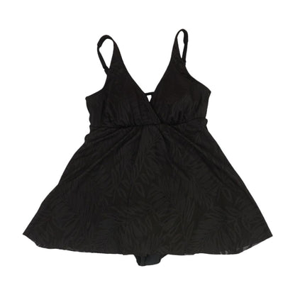 Black Solid One-Piece