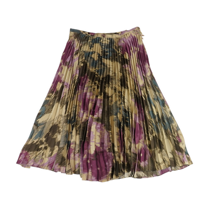 Multi Abstract Midi Skirt