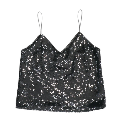 Black Cropped Blouse